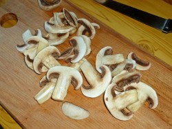 Гречка с грибами и луком
